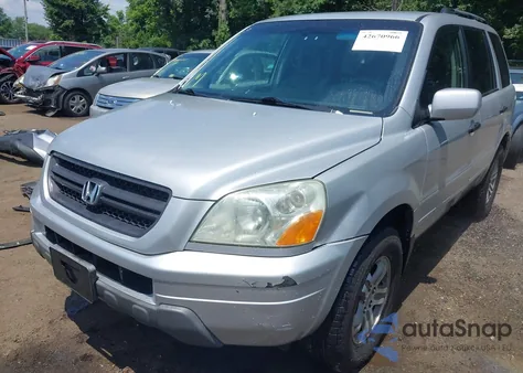 2003 Honda Pilot Ex-L z USA, uszkodzony, nr VIN 2HKYF18513H607684